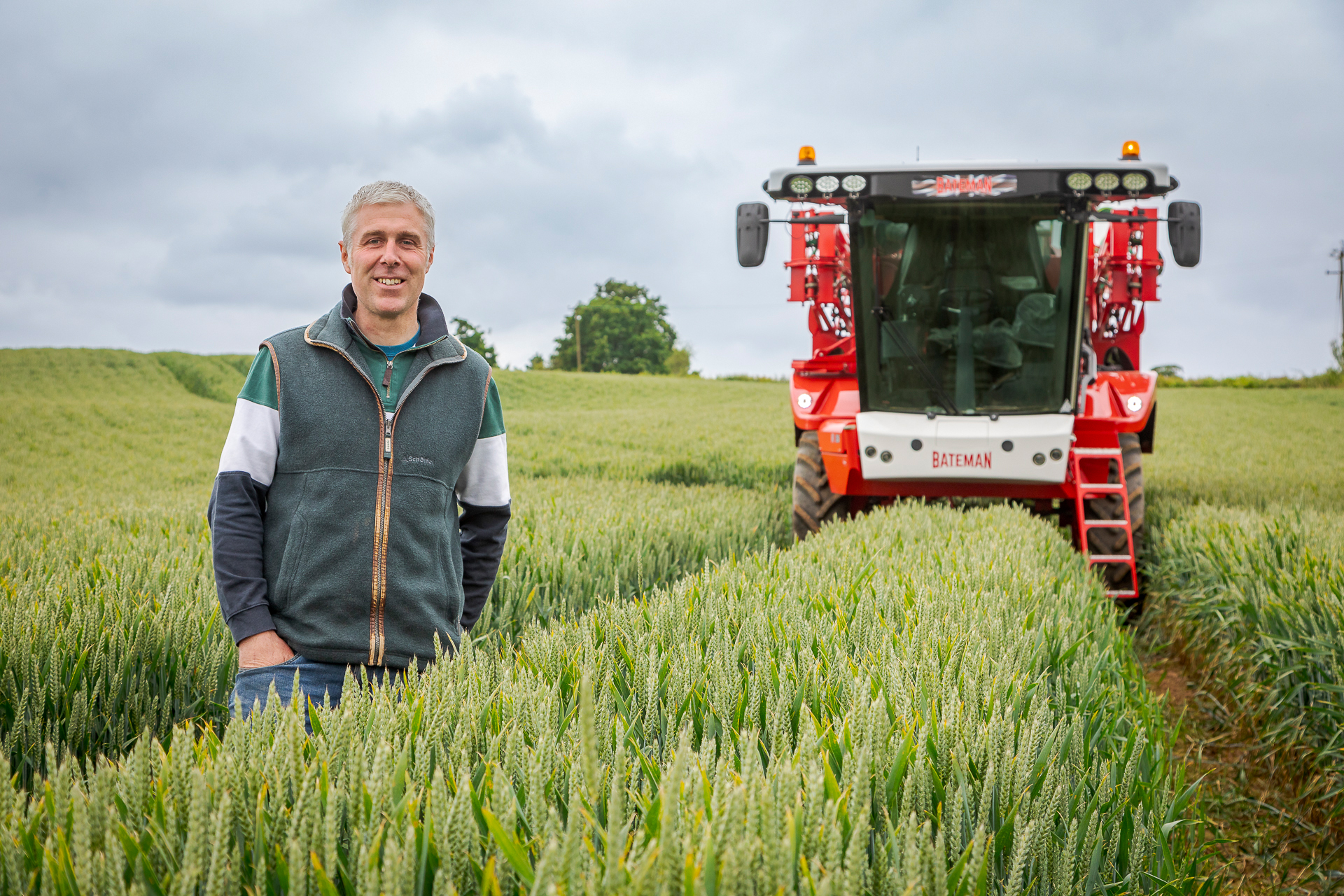 Stuart Whitehouse with his RB35